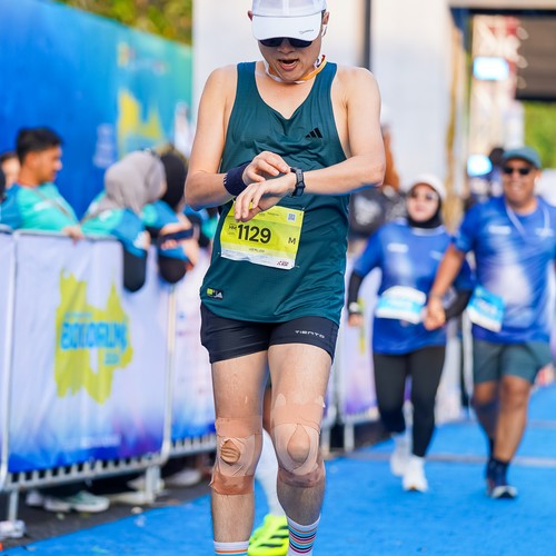 Race photo from BOGORUN 2026