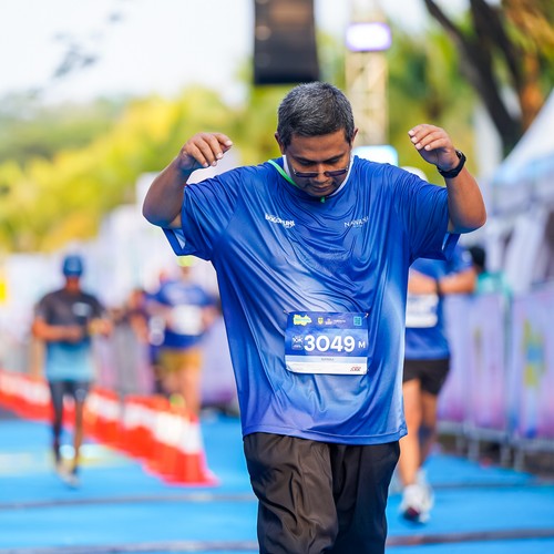 Race photo from BOGORUN 2026