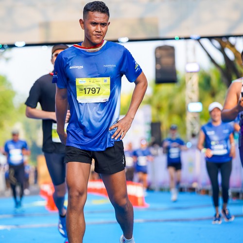 Race photo from BOGORUN 2026