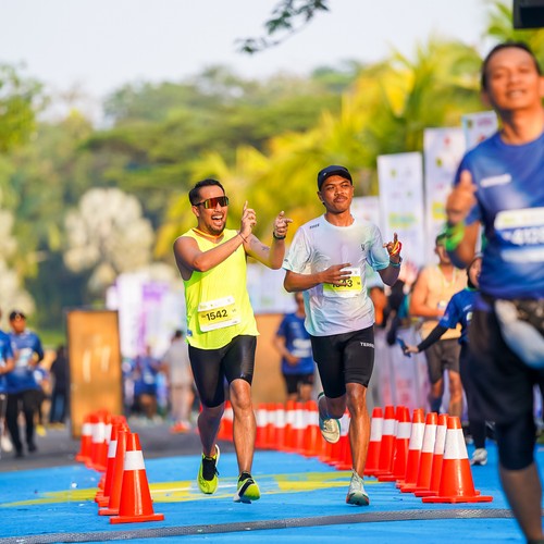 Race photo from BOGORUN 2026