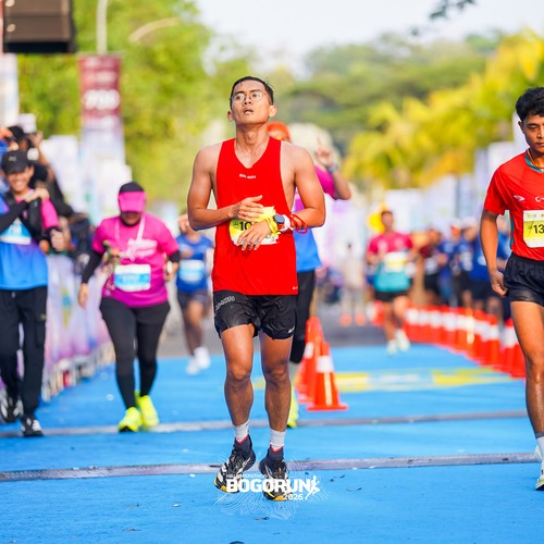 Race photo from BOGORUN 2026