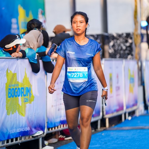 Race photo from BOGORUN 2026