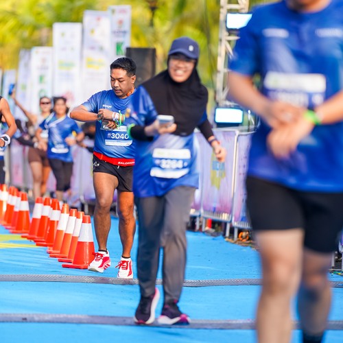 Race photo from BOGORUN 2026