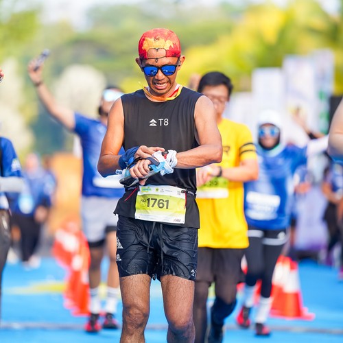 Race photo from BOGORUN 2026