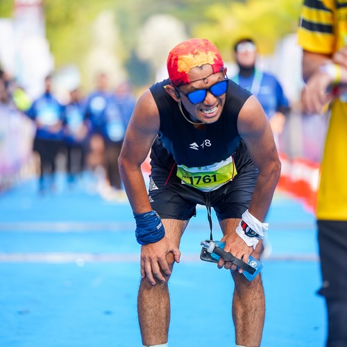 Race photo from BOGORUN 2026