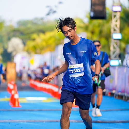 Race photo from BOGORUN 2026
