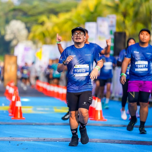 Race photo from BOGORUN 2026