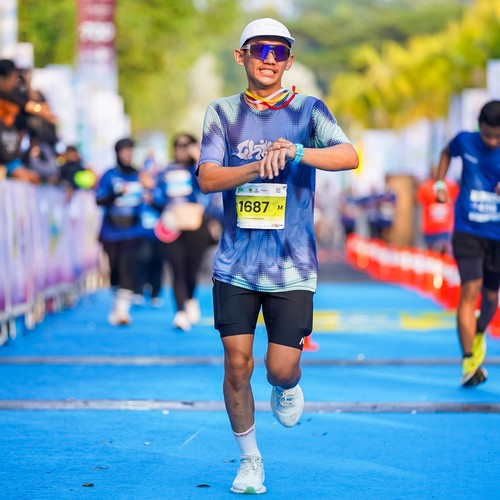 Race photo from BOGORUN 2026