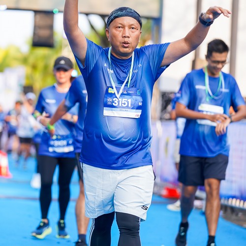 Race photo from BOGORUN 2026