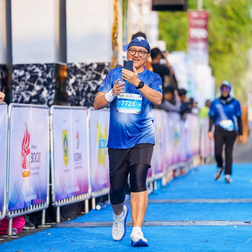 Race photo from BOGORUN 2026