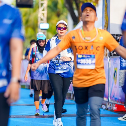 Race photo from BOGORUN 2026