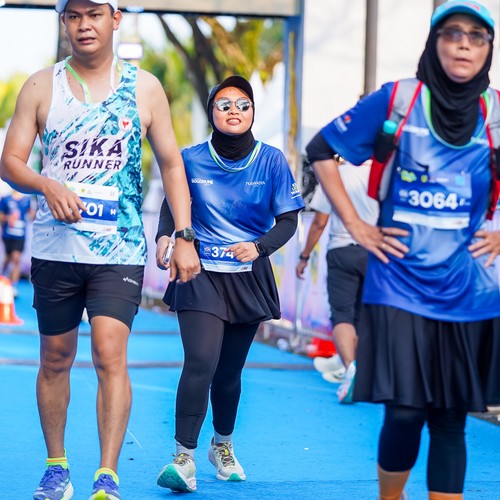 Race photo from BOGORUN 2026
