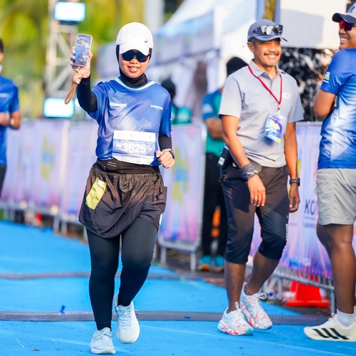 Race photo from BOGORUN 2026
