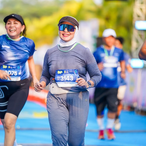 Race photo from BOGORUN 2026