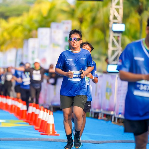 Race photo from BOGORUN 2026
