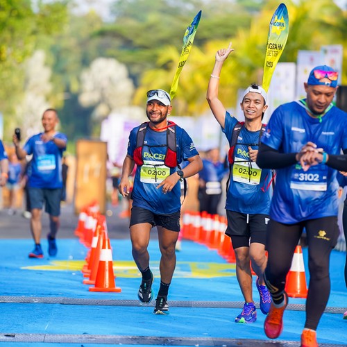 Race photo from BOGORUN 2026