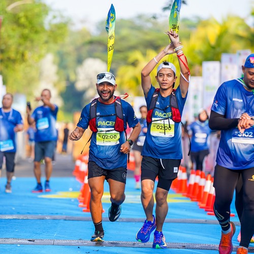 Race photo from BOGORUN 2026