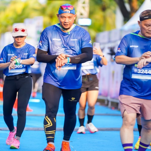 Race photo from BOGORUN 2026