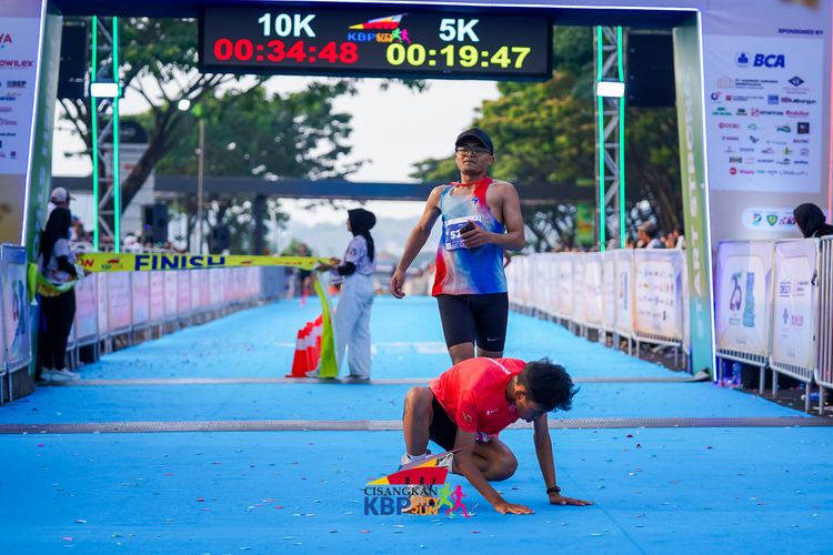 Race photo from CISANGKAN KBP CITY RUN 2025