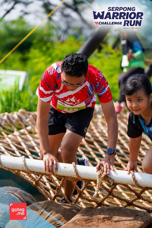 Race photo from SERPONG WARRIOR CHALLENGE RUN