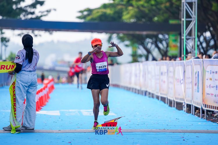Race photo from CISANGKAN KBP CITY RUN 2025