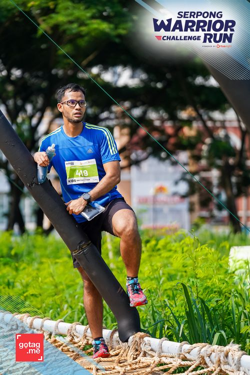 Race photo from SERPONG WARRIOR CHALLENGE RUN