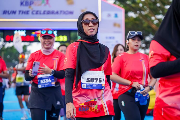 Race photo from CISANGKAN KBP CITY RUN 2025