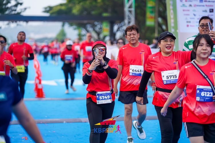 Race photo from CISANGKAN KBP CITY RUN 2025