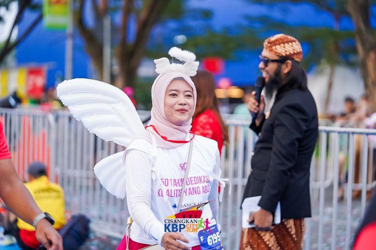 Race photo from CISANGKAN KBP CITY RUN 2025