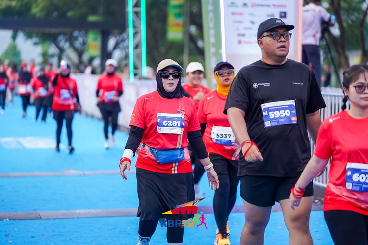Race photo from CISANGKAN KBP CITY RUN 2025