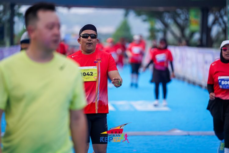 Race photo from CISANGKAN KBP CITY RUN 2025