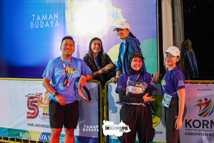 Race photo from Taman Budaya x BOGORUN 2025