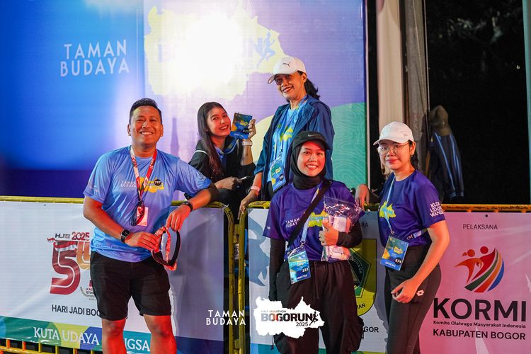 Race photo from Taman Budaya x BOGORUN 2025