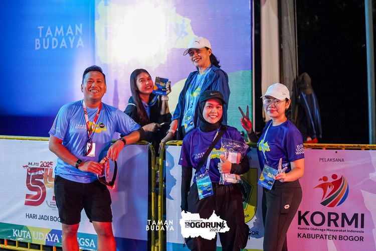 Race photo from Taman Budaya x BOGORUN 2025