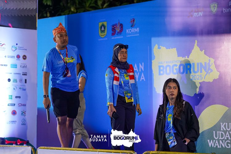 Race photo from Taman Budaya x BOGORUN 2025