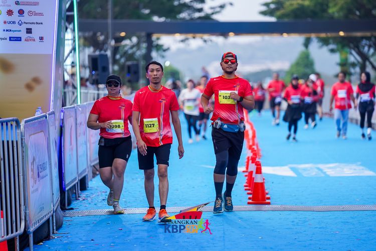 Race photo from CISANGKAN KBP CITY RUN 2025