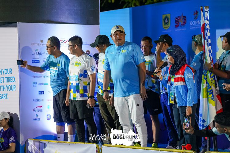 Race photo from Taman Budaya x BOGORUN 2025