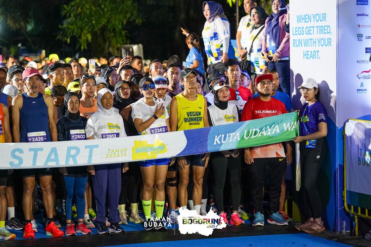 Race photo from Taman Budaya x BOGORUN 2025