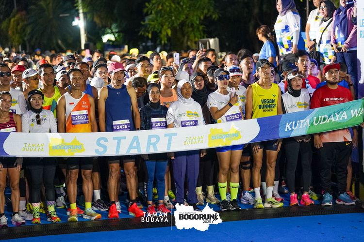 Race photo from Taman Budaya x BOGORUN 2025