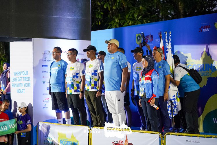 Race photo from Taman Budaya x BOGORUN 2025