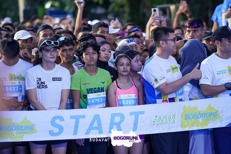 Race photo from Taman Budaya x BOGORUN 2025
