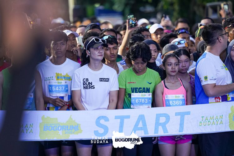 Race photo from Taman Budaya x BOGORUN 2025