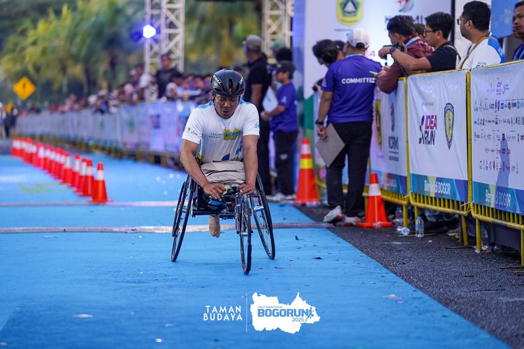 Race photo from Taman Budaya x BOGORUN 2025