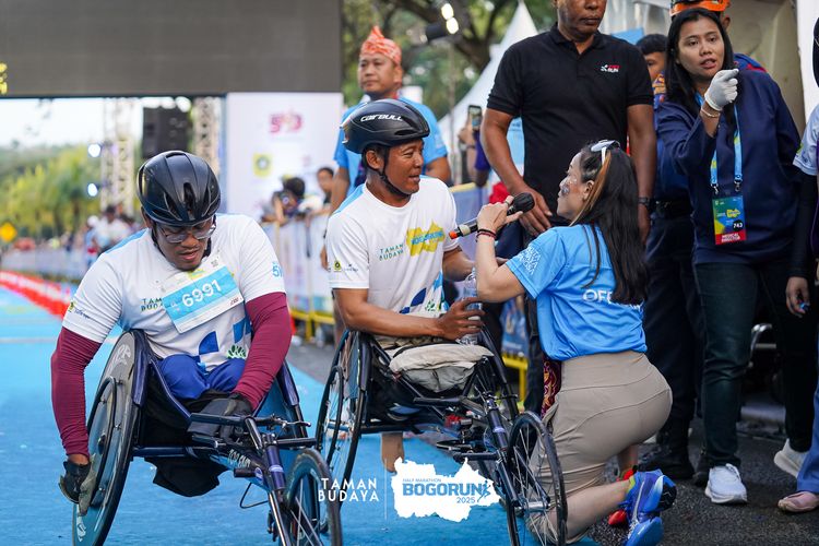 Race photo from Taman Budaya x BOGORUN 2025