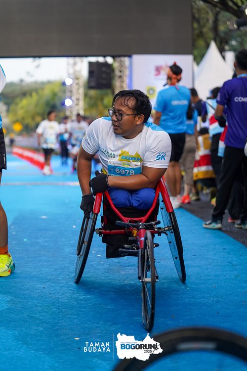 Race photo from Taman Budaya x BOGORUN 2025