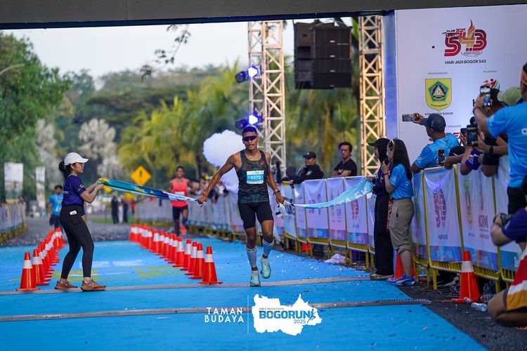 Race photo from Taman Budaya x BOGORUN 2025