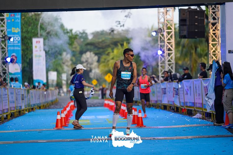 Race photo from Taman Budaya x BOGORUN 2025