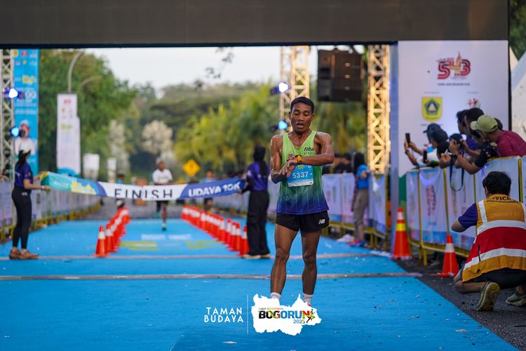 Race photo from Taman Budaya x BOGORUN 2025