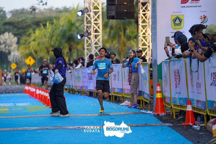 Race photo from Taman Budaya x BOGORUN 2025