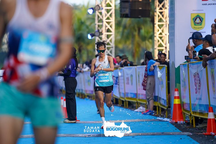 Race photo from Taman Budaya x BOGORUN 2025